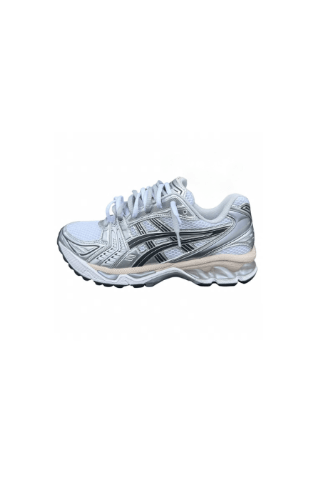 KAYANO 14 WHITE/GRAPHITE GREY - Camden Drip
