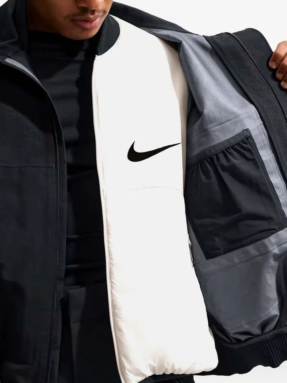 Nike x JACQMS black ski jacket - Camden Drip
